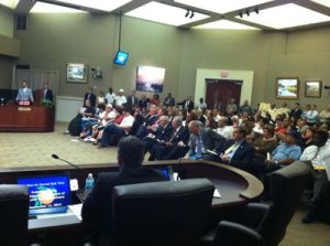 Orange County, Flordia Commission meeting on 9-11-12 (Joe Ruble)