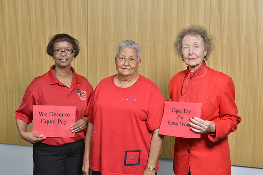 Full-time working women in Washington make about 79 percent as much as their male counterparts. (AFGE/flickr)